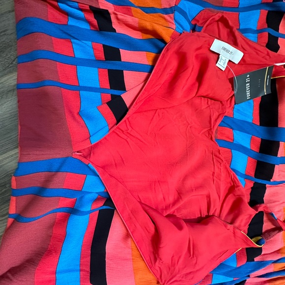 NWT Colorful Maxi Slip Dress - Picture 4 of 4